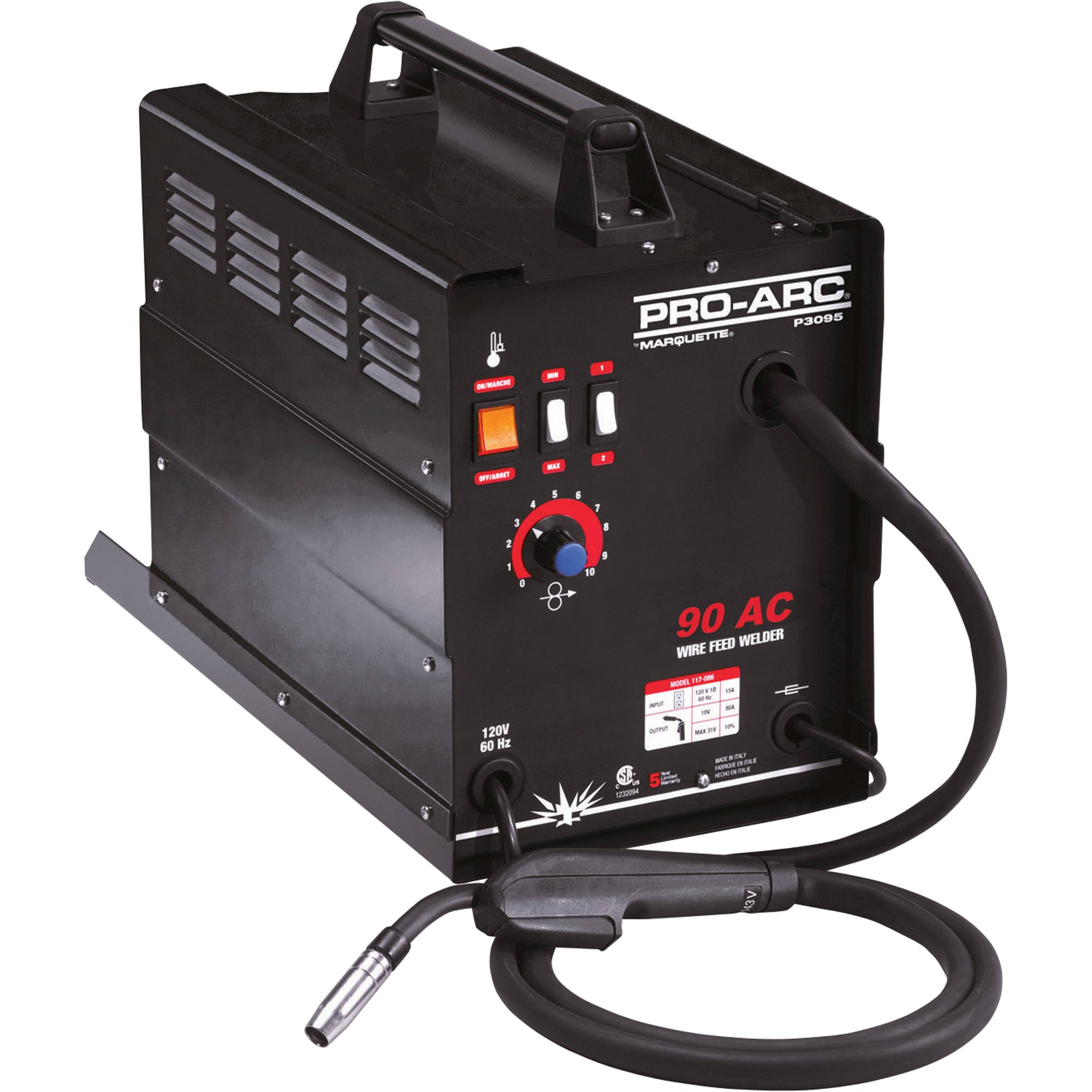 Marquette 90 Amp Gas Wire Feed Welder, P3095